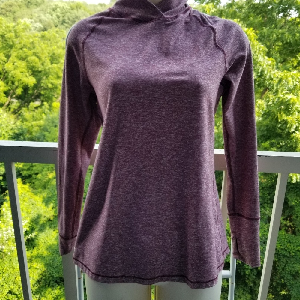 Lululemon Gathered Back Mulberry Pink Top